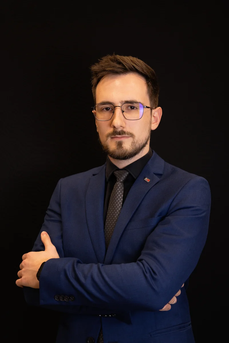 Júnior Luft — retrato profissional de estúdio